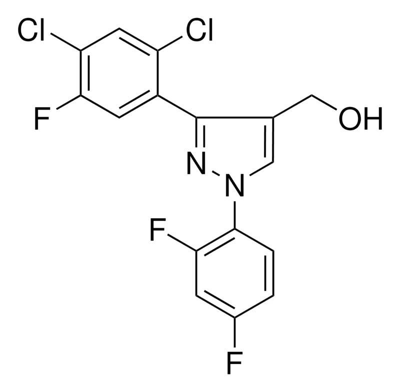 Sigma-Aldrich (3-(2,4-DICHLORO-5-FLUOROPHENYL)-1-(2,4-DIFLUOROPHENYL)-1H-PYRAZOL-4-YL)METHANOL,AldrichCPR