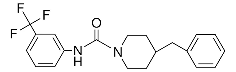 Sigma-Aldrich 4-BENZYL-PIPERIDINE-1-CARBOXYLIC ACID (3-TRIFLUOROMETHYL-PHENYL)-AMIDE,AldrichCPR