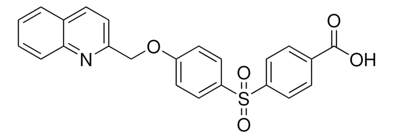 Sigma-Aldrich 4-[[4-(2-QUINOLINYLMETHOXY)PHENYL]SULFONYL]BENZOIC ACID，AldrichCPR