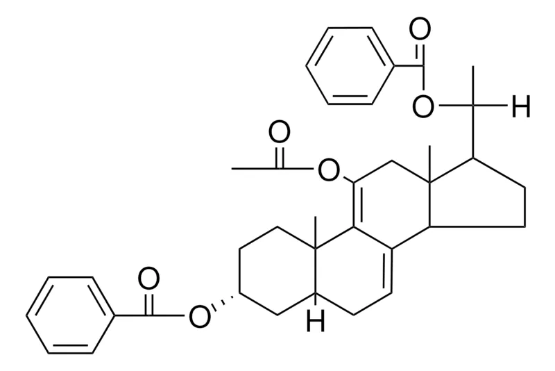 Sigma-Aldrich 11-ACETOXY-3-ALPHA,20-BETA-DIBENZOYLOXY-5-BETA-PREGNA-7,9(11)-DIENE,AldrichCPR