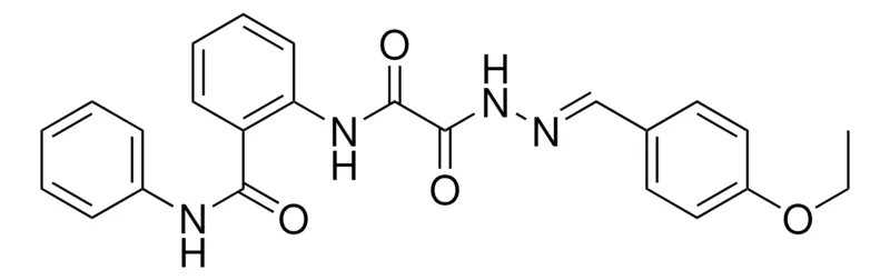 Sigma-Aldrich 2-(((2-(4-ETHOXYBENZYLIDENE)HYDRAZINO)(OXO)ACETYL)AMINO)-N-PHENYLBENZAMIDE,AldrichCPR