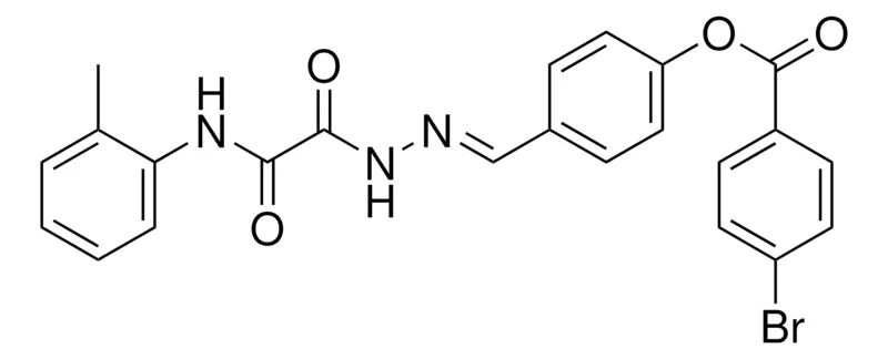 Sigma-Aldrich 4-(2-(OXO(2-TOLUIDINO)ACETYL)CARBOHYDRAZONOYL)PHENYL 4-BROMOBENZOATE，AldrichCPR