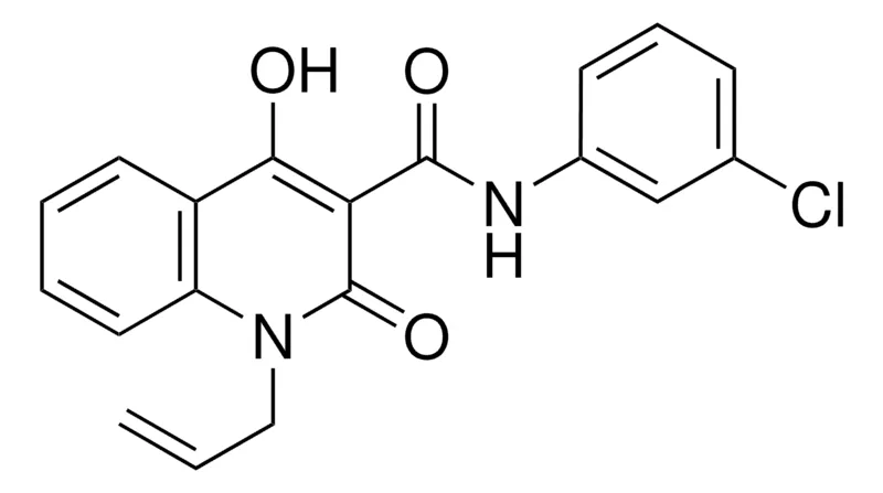Sigma-Aldrich 1-ALLYL-4-HO-2-OXO-1,2-2H-QUINOLINE-3-CARBOXYLIC ACID (3-CHLORO-PHENYL)-AMIDE,AldrichCPR