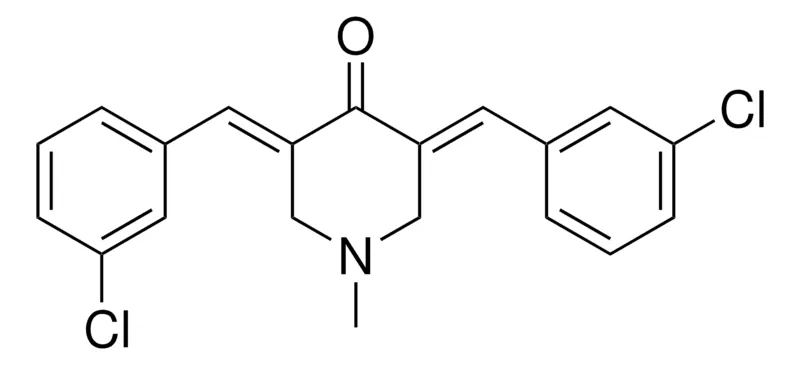 Sigma-Aldrich 3,5-BIS(3-CHLOROBENZYLIDENE)-1-METHYL-4-PIPERIDINONE,AldrichCPR