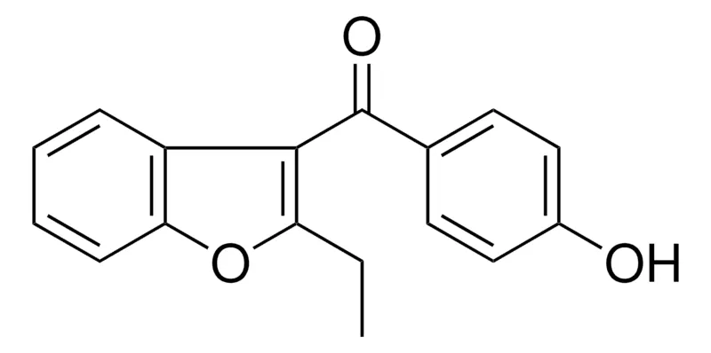Sigma-Aldrich (2-ETHYL-1-BENZOFURAN-3-YL)(4-HYDROXYPHENYL)METHANONE,AldrichCPR