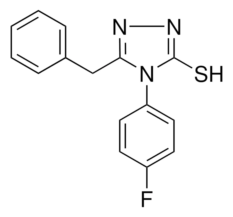 Sigma-Aldrich 5-BENZYL-4-(4-FLUOROPHENYL)-4H-1,2,4-TRIAZOL-3-YL HYDROSULFIDE,AldrichCPR