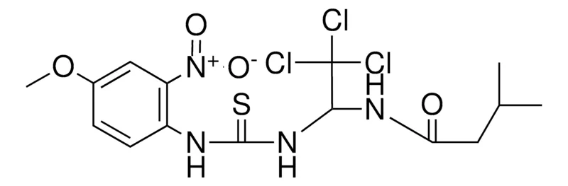 Sigma-Aldrich 3-ME-N-(2,2,2-TRICHLORO-1-(3-(4-MEO-2-NITRO-PH)-THIOUREIDO)-ETHYL)-BUTYRAMIDE,AldrichCPR