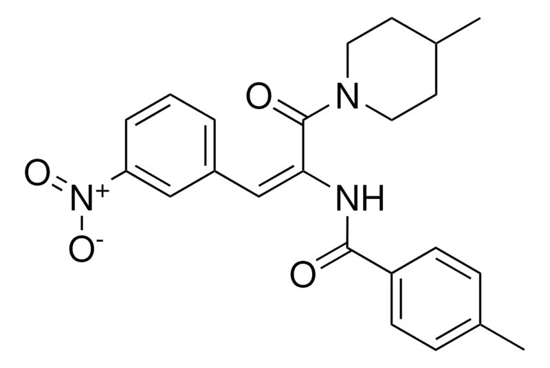 Sigma-Aldrich 4-ME-N-(1-(4-METHYL-PIPERIDINE-1-CARBONYL)-2-(3-NITRO-PHENYL)-VINYL)-BENZAMIDE,AldrichCPR