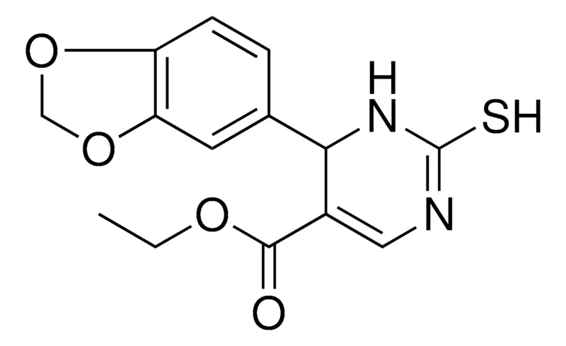 Sigma-Aldrich 6-BENZO(1,3)DIOXOL-5-YL-2-MERCAPTO-1,6-2H-PYRIMIDINE-5-CARBOXYLIC ACID ET ESTER,AldrichCPR