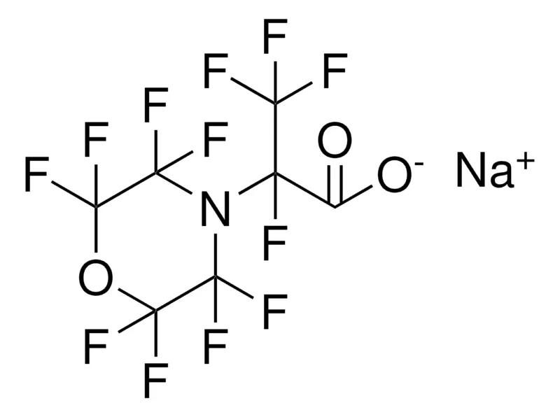 Sigma-Aldrich SODIUM, 2,3,3,3-TETRAFLUORO-2-(2,2,3,3,5,5,6,6-OCTA-F-MORPHOLIN-4-YL)-PROPIONATE，AldrichCPR