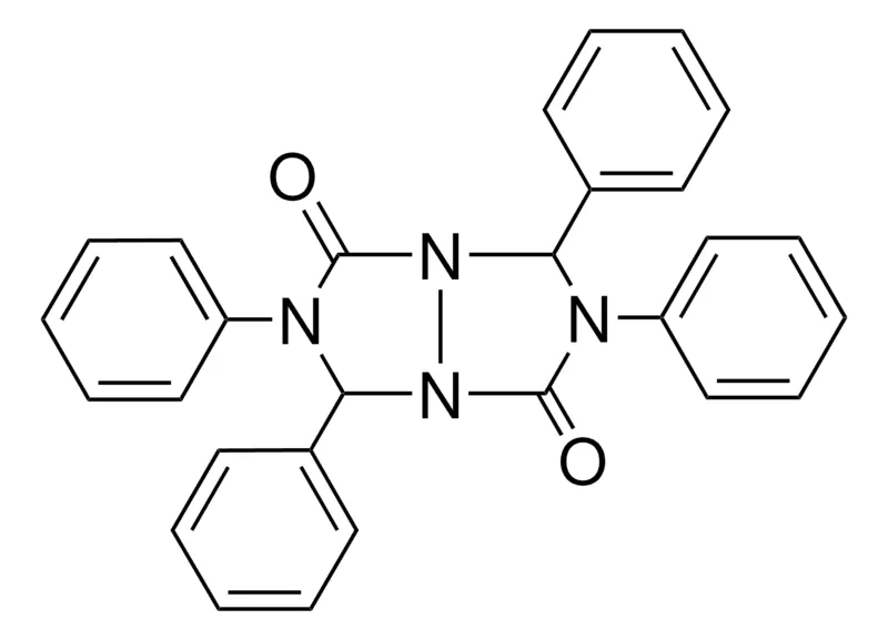 Sigma-Aldrich 2,3,6,7-TETRAHYDRO-1,2,5,6-TETRA-PH-1H,5H-S-TRIAZOLO(1,2-A)-S-TRIAZOLE-3,7-DIONE,AldrichCPR