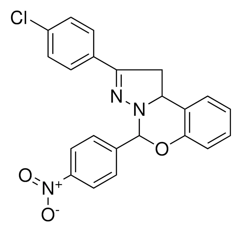 Sigma-Aldrich 2-(4-CL-PH)-4-(4-NITRO-PH)-1,9B-2H-5-OXA-3,3A-DIAZA-CYCLOPENTA(A)NAPHTHALENE,AldrichCPR