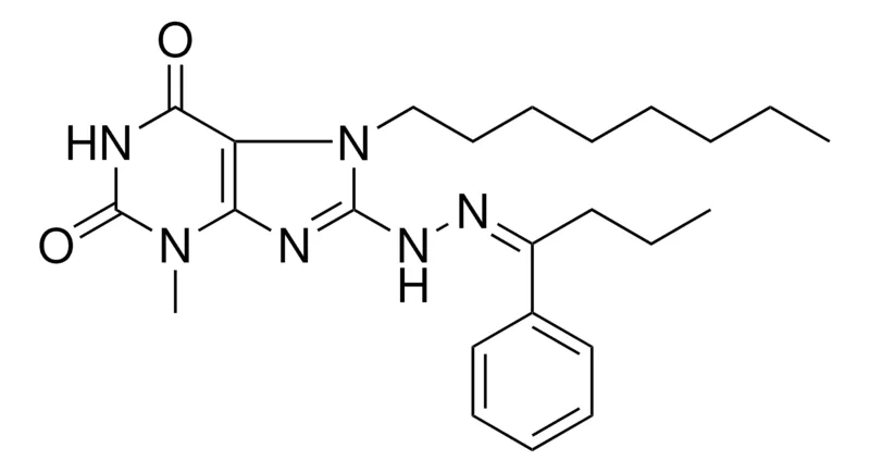 Sigma-Aldrich 3-ME-7-OCTYL-8-(N'-(1-PHENYL-BUTYLIDENE)-HYDRAZINO)-3,7-DIHYDRO-PURINE-2,6-DIONE,AldrichCPR