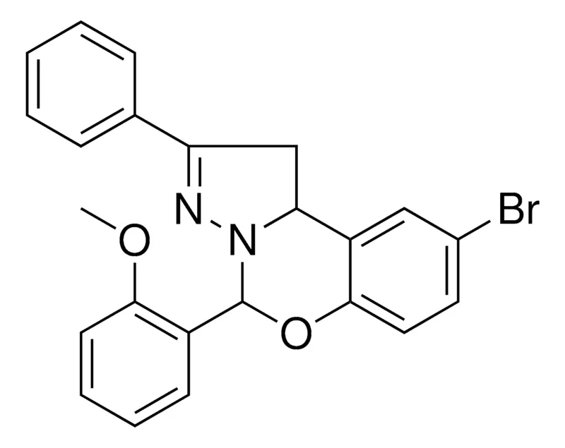 Sigma-Aldrich 8-BR-4-(2-MEO-PH)-2-PH-1,9B-DIHYDRO-5-OXA-3,3A-DIAZA-CYCLOPENTA(A)NAPHTHALENE,AldrichCPR