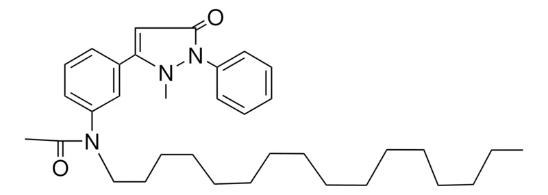 Sigma-Aldrich N-HEXADECYL-3'-(2-METHYL-5-OXO-1-PHENYL-3-PYRAZOLIN-3-YL)ACETANILIDE,AldrichCPR