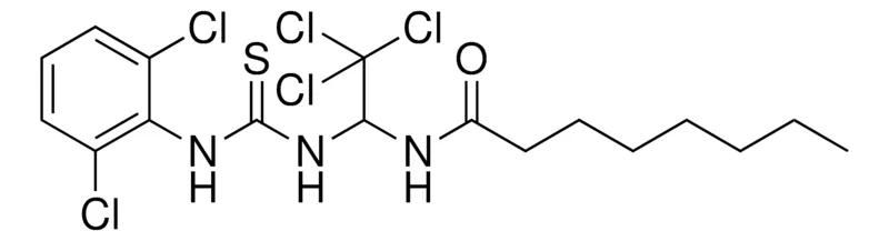 Sigma-Aldrich OCTANOIC ACID (2,2,2-TRICHLORO-1-(3-(2,6-DICHLORO-PH)-THIOUREIDO)-ETHYL)-AMIDE,AldrichCPR