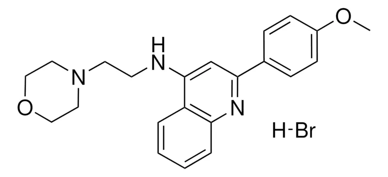 Sigma-Aldrich N-(2-(4-METHOXYPHENYL)-4-QUINOLINYL)-N-(2-(4-MORPHOLINYL)ETHYL)AMINE HYDROBROMIDE,AldrichCPR