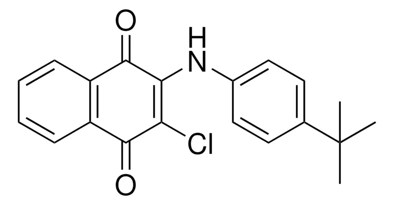 Sigma-Aldrich 2-(4-TERT-BUTYL-PHENYLAMINO)-3-CHLORO-(1,4)NAPHTHOQUINONE,AldrichCPR