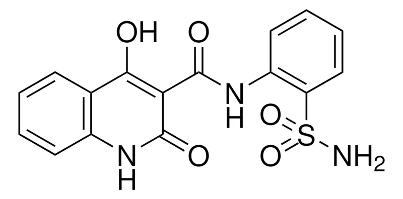 Sigma-Aldrich 4-HO-2-OXO-1,2-DIHYDRO-QUINOLINE-3-CARBOXYLIC ACID (2-SULFAMOYL-PHENYL)-AMIDE,AldrichCPR