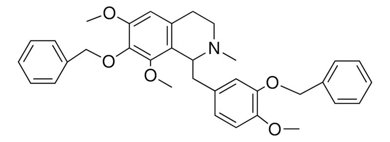 Sigma-Aldrich 7-BENZYLOXY-1-(3-BENZYLOXY-4-MEO-BZL)-6,8-DIMETHOXY-2-ME-1,2,3,4-4H-ISOQUINOLINE,AldrichCPR