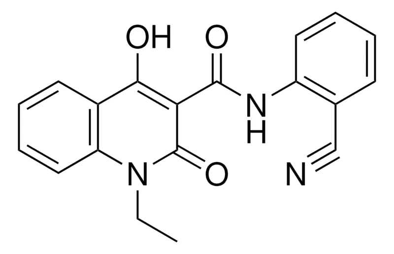 Sigma-Aldrich 1-ET-4-HO-2-OXO-1,2-DIHYDRO-QUINOLINE-3-CARBOXYLIC ACID (2-CYANO-PHENYL)-AMIDE,AldrichCPR