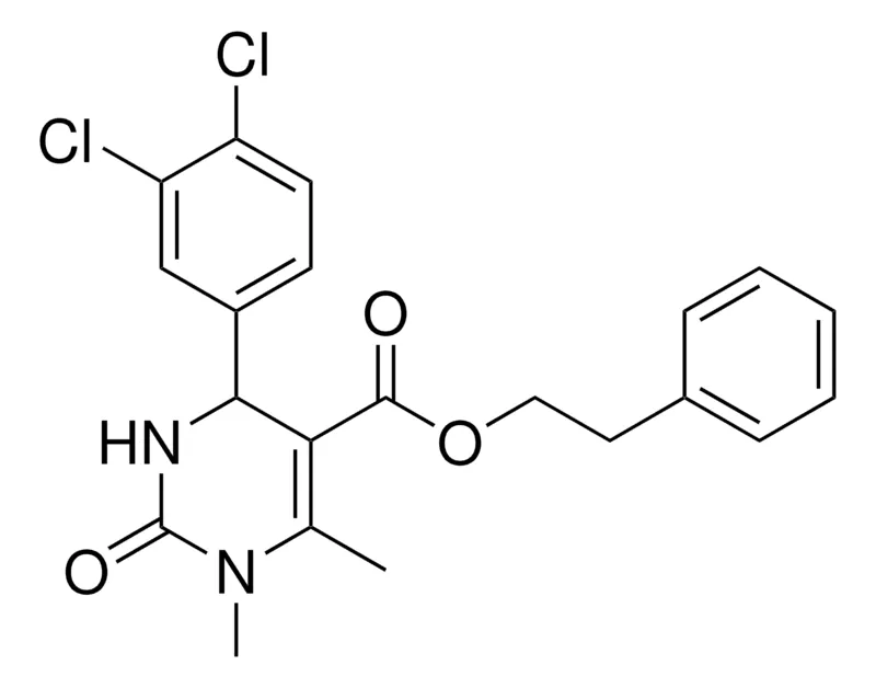 Sigma-Aldrich 2-PHENYLETHYL 4-(3,4-DICHLOROPHENYL)-1,6-DIMETHYL-2-OXO-1,2,3,4-TETRAHYDRO-5-PYRIMIDINECARBOXYLATE,AldrichCPR