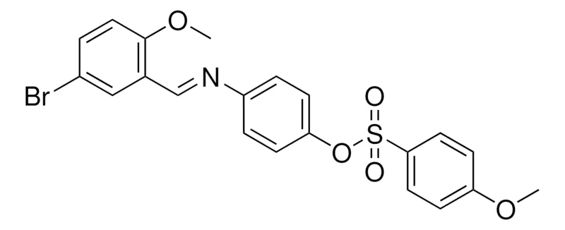 Sigma-Aldrich 4-MEO-BENZENESULFONIC ACID 4-((5-BR-2-METHOXY-BENZYLIDENE)-AMINO)-PHENYL ESTER,AldrichCPR