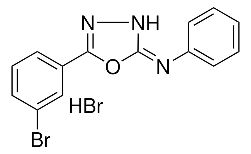 Sigma-Aldrich N-(5-(3-BROMOPHENYL)-1,3,4-OXADIAZOL-2(3H)-YLIDENE)ANILINE HYDROBROMIDE，AldrichCPR