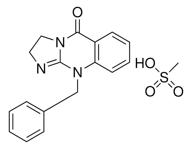 Sigma-Aldrich 10-BENZYL-2,10-DIHYDROIMIDAZO(2,1-B)QUINAZOLIN-5(3H)-ONE METHANESULFONATE,AldrichCPR
