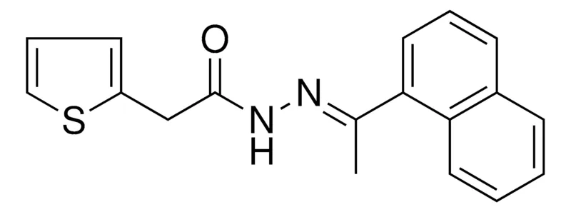 Sigma-Aldrich N'-(1-(1-NAPHTHYL)ETHYLIDENE)-2-(2-THIENYL)ACETOHYDRAZIDE，AldrichCPR