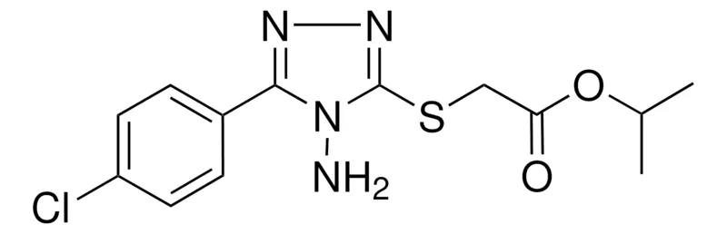Sigma-Aldrich ISOPROPYL ((4-AMINO-5-(4-CHLOROPHENYL)-4H-1,2,4-TRIAZOL-3-YL)THIO)ACETATE,AldrichCPR