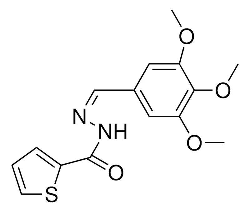 Sigma-Aldrich 2-THIOPHENECARBOXYLIC ACID (3,4,5-TRIMETHOXYBENZYLIDENE)-HYDRAZIDE,AldrichCPR