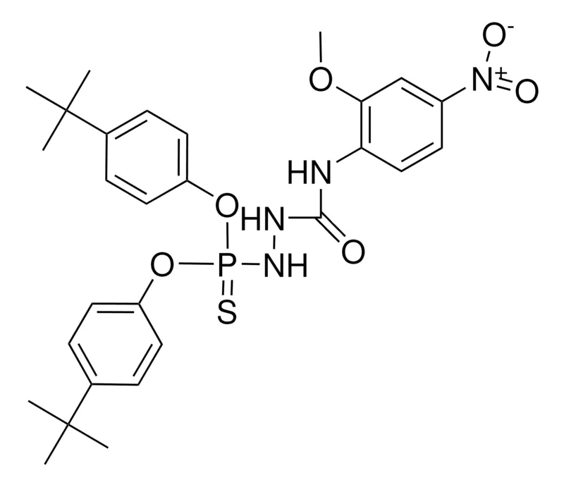 Sigma-Aldrich O,O'-BIS(4-TERT-BUTYLPHENYL) (2-METHOXY-4-NITROPHENYLUREIDO)THIOPHOSPHORAMIDATE,AldrichCPR