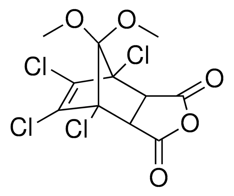 Sigma-Aldrich 1,7,8,9-TETRACHLORO-10,10-DI-MEO-4-OXA-TRICYCLO(5.2.1.0(2,6))DEC-8-ENE-3,5-DIONE,AldrichCPR