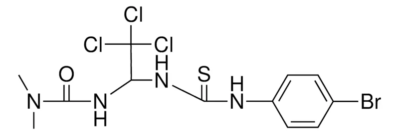 Sigma-Aldrich 3-(1-(3-(4-BROMO-PHENYL)-THIOUREIDO)-2,2,2-TRICHLORO-ETHYL)-1,1-DIMETHYL-UREA,AldrichCPR