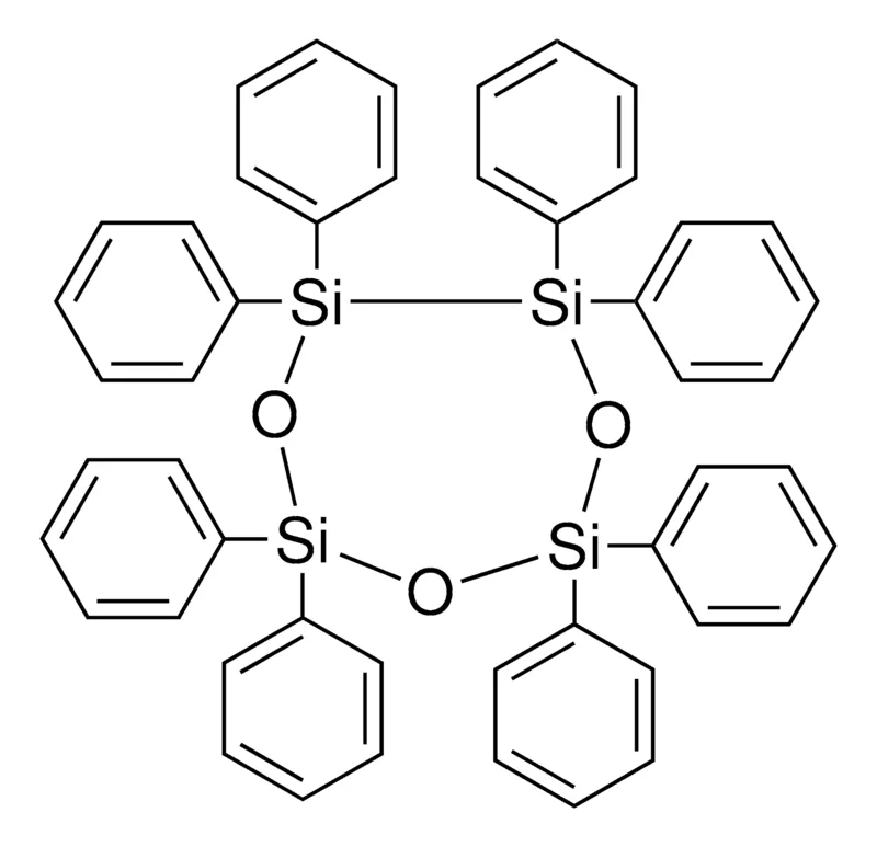 Sigma-Aldrich 2,2,4,4,6,6,7,7-OCTAPHENYL-1,3,5-TRIOXA-2,4,6,7-TETRASILACYCLOHEPTANE,AldrichCPR