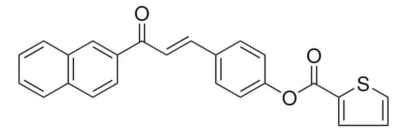 Sigma-Aldrich THIOPHENE-2-CARBOXYLIC ACID 4-(3-NAPHTHALEN-2-YL-3-OXO-PROPENYL)-PHENYL ESTER,AldrichCPR