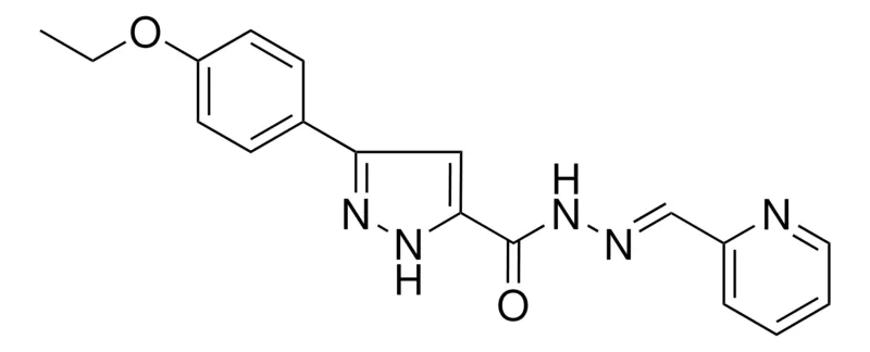 Sigma-Aldrich 5-(4-ETHOXY-PH)-2H-PYRAZOLE-3-CARBOXYLIC ACID PYRIDIN-2-YLMETHYLENE-HYDRAZIDE,AldrichCPR