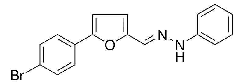 Sigma-Aldrich N-(5-(4-BROMO-PHENYL)-FURAN-2-YLMETHYLENE)-N'-PHENYL-HYDRAZINE，AldrichCPR
