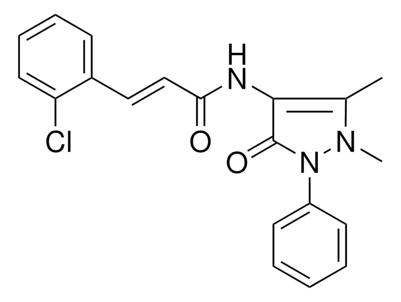 Sigma-Aldrich 3-(2-CL-PH)-N-(1,5-DIMETHYL-3-OXO-2-PH-2,3-DIHYDRO-1H-PYRAZOL-4-YL)-ACRYLAMIDE,AldrichCPR