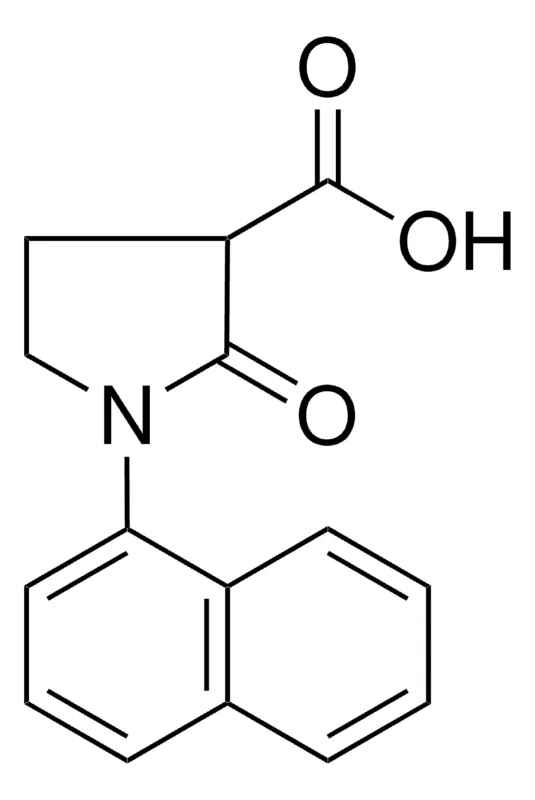 Sigma-Aldrich 1-(1-NAPHTHYL)-2-OXO-3-PYRROLIDINECARBOXYLIC ACID,AldrichCPR