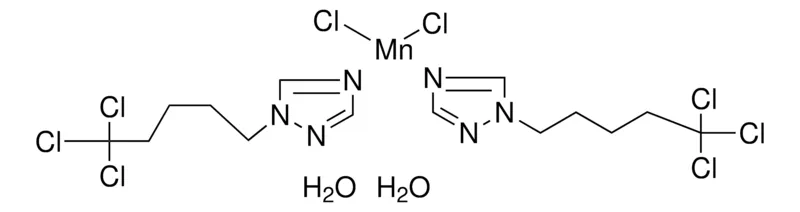 Sigma-Aldrich 1-(5,5,5-TRICHLOROPENTYL)-1H-1,2,4-TRIAZOLE COMPOUND WITH DICHLOROMANGANESE DIHYDRATE,AldrichCPR