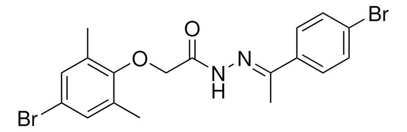 Sigma-Aldrich 2-(4-BR-2,6-DIMETHYL-PHENOXY)-ACETIC ACID (1-(4-BR-PHENYL)-ETHYLIDENE)-HYDRAZIDE,AldrichCPR