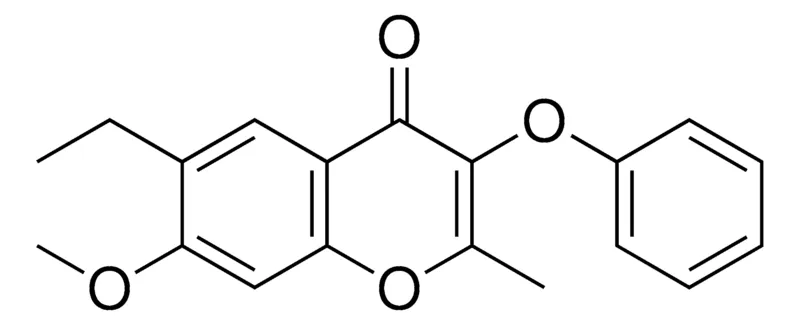 Sigma-Aldrich 6-ETHYL-7-METHOXY-2-METHYL-3-PHENOXY-CHROMEN-4-ONE,AldrichCPR