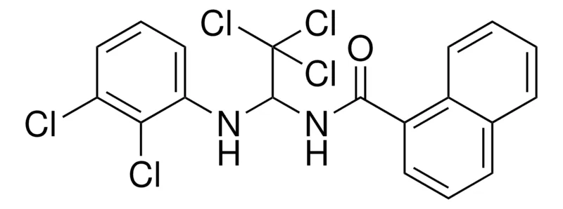 Sigma-Aldrich NAPHTHALENE-1-CARBOXYLIC ACID (2,2,2-TRI-CL-1-(2,3-DICHLORO-PHENYLAMINO)ET)AMIDE,AldrichCPR