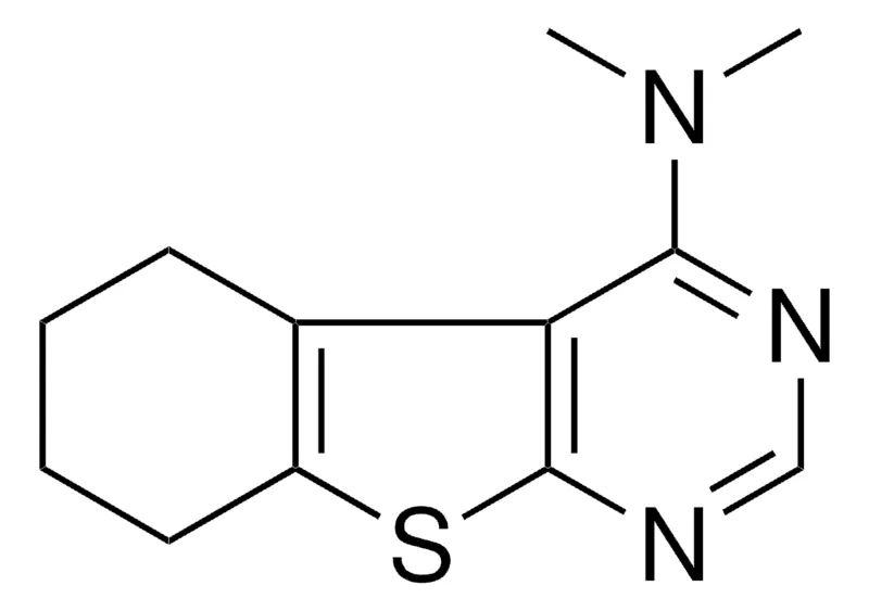 Sigma-Aldrich DIMETHYL-(5,6,7,8-TETRAHYDRO-BENZO(4,5)THIENO(2,3-D)PYRIMIDIN-4-YL)-AMINE,AldrichCPR