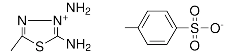 Sigma-Aldrich 2,3-DIAMINO-5-METHYL-(1,3,4)THIADIAZOL-3-IUM, TOLUENE-4-SULFONATE,AldrichCPR