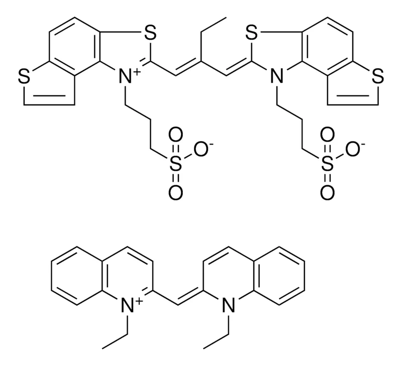 Sigma-Aldrich 1-ETHYL-2-[(E)-(1-ETHYL-2(1H)-QUINOLINYLIDENE)METHYL]QUINOLINIUM 3-((2Z)-2-{(2E)-2-ETHYL-3-[1-(3-SULFONATOPROPYL)THIENO[3,2-E][1,3]BENZOTHIAZOL-1-IUM-2-YL]-2-PROPENYLIDENE}THIENO[3,2-E][1,3]BENZOTHIAZOL-1-YL)-1-PROPANESULFONATE，AldrichCPR