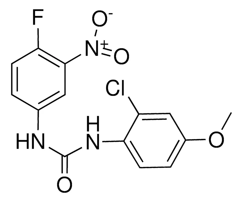 Sigma-Aldrich 1-(2-CHLORO-4-METHOXYPHENYL)-3-(4-FLUORO-3-NITROPHENYL)UREA,AldrichCPR