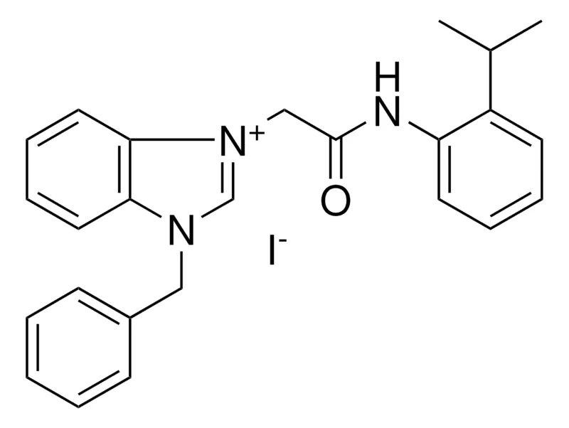 Sigma-Aldrich 3-BENZYL-1-(2-(2-ISOPROPYLANILINO)-2-OXOETHYL)-3H-BENZIMIDAZOL-1-IUM IODIDE,AldrichCPR